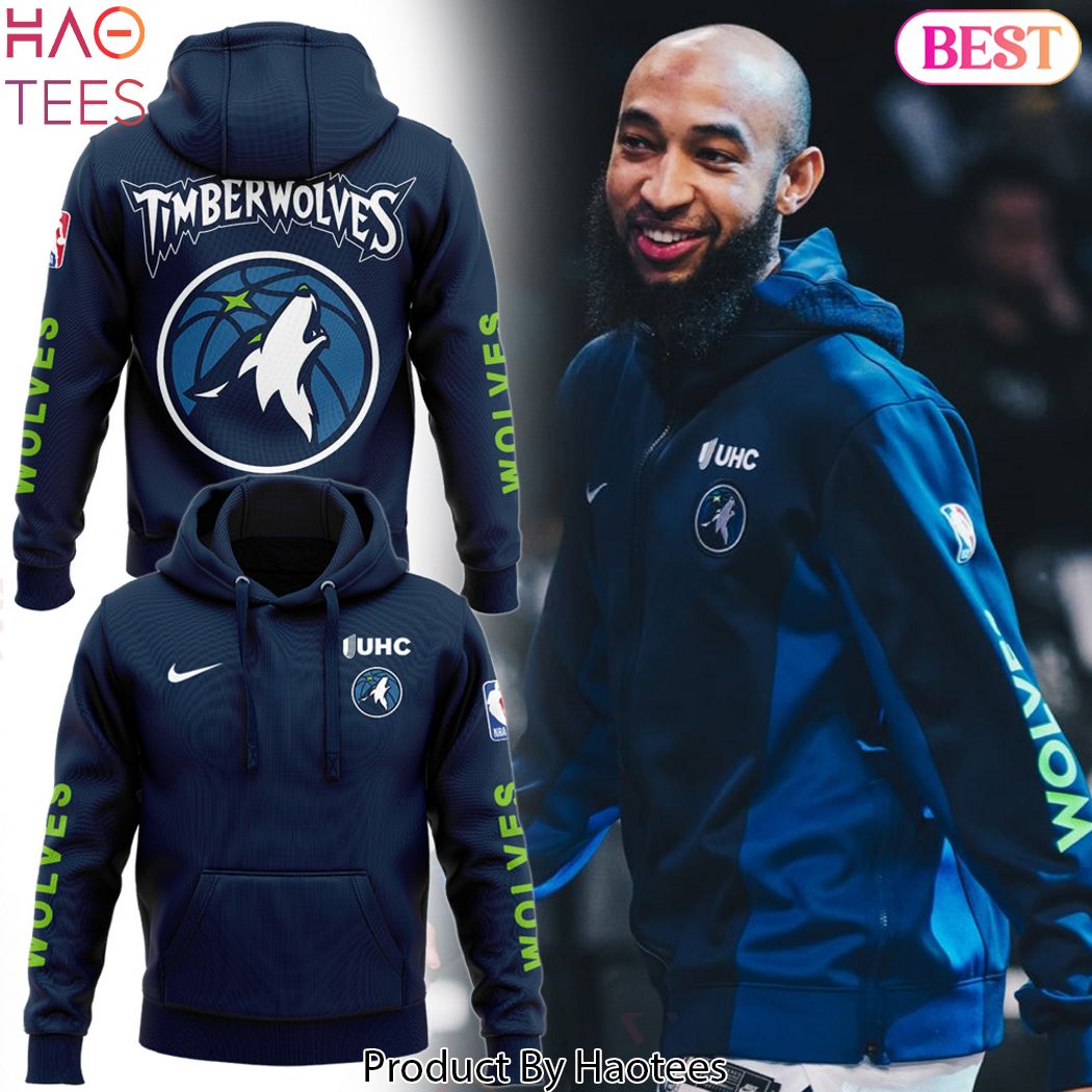 HOT TREND Minnesota Timberwolves UHC Logo Basketball Hoodie