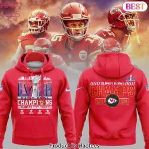Kansas City Chiefs Super Bowl LVIII Champions Collection Hoodie