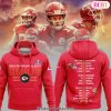 Kansas City Chiefs Super Bowl LVIII Champions Members Red Hoodie