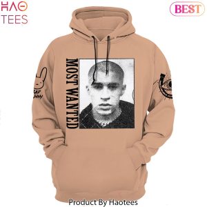 NEW Bad Bunny Most Wanted Tour Brown Hoodie