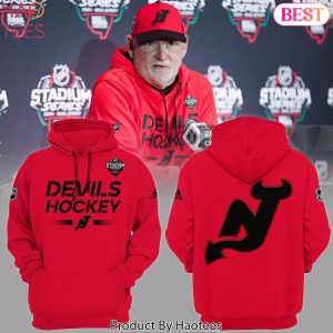 NHL New Jersey Devils 2024 Stadium Series Logo Hoodie