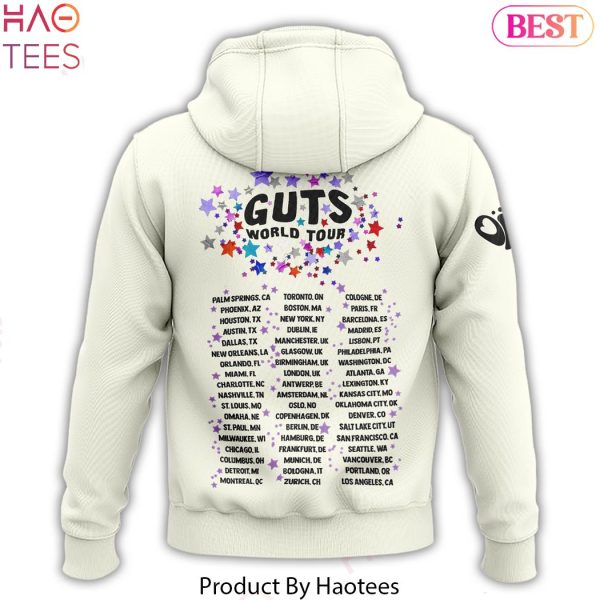 Olivia Rodrigo Spills Her GUTS World Tour Hoodie