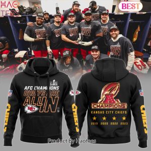 TRENDING Limited Edition AFC Champions Kansas City Chiefs Black Hoodie