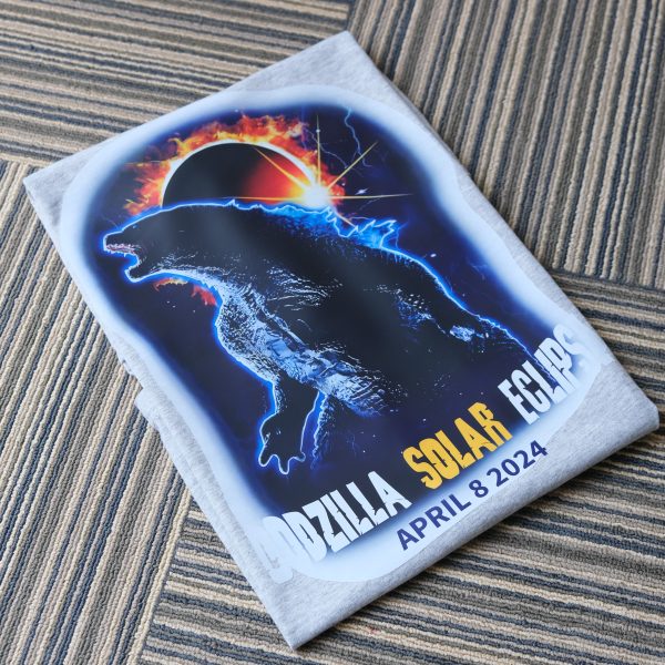 Godzilla Solar Eclipse April 8 2024 T-Shirt