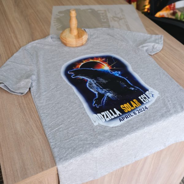 Godzilla Solar Eclipse April 8 2024 T-Shirt