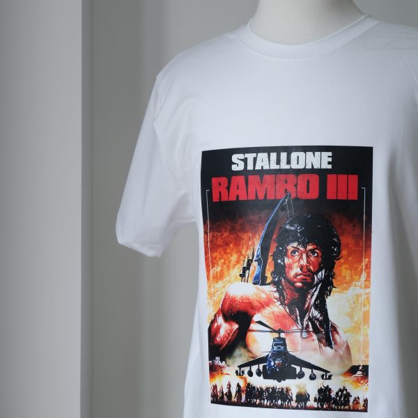 NEW Stallone Rambo III T-Shirt