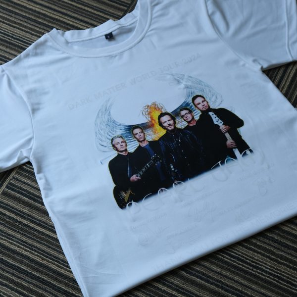 Pearl Jam Dark Matter World Tour 2024 The Memories Signature T-Shirt