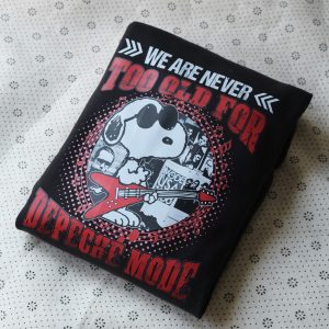 Snoopy-we-are never-too-old-for-Depeche-Mode-shirts