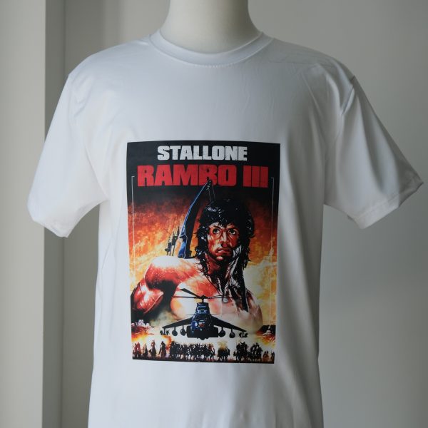 NEW Stallone Rambo III T-Shirt
