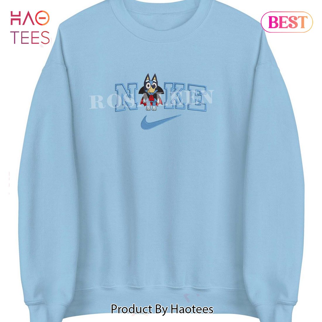 AVAILABLE Bluey and Bingo - Embroidered Sweatshirt AVAILABLE Bluey and Bingo - Embroidered Sweatshirt