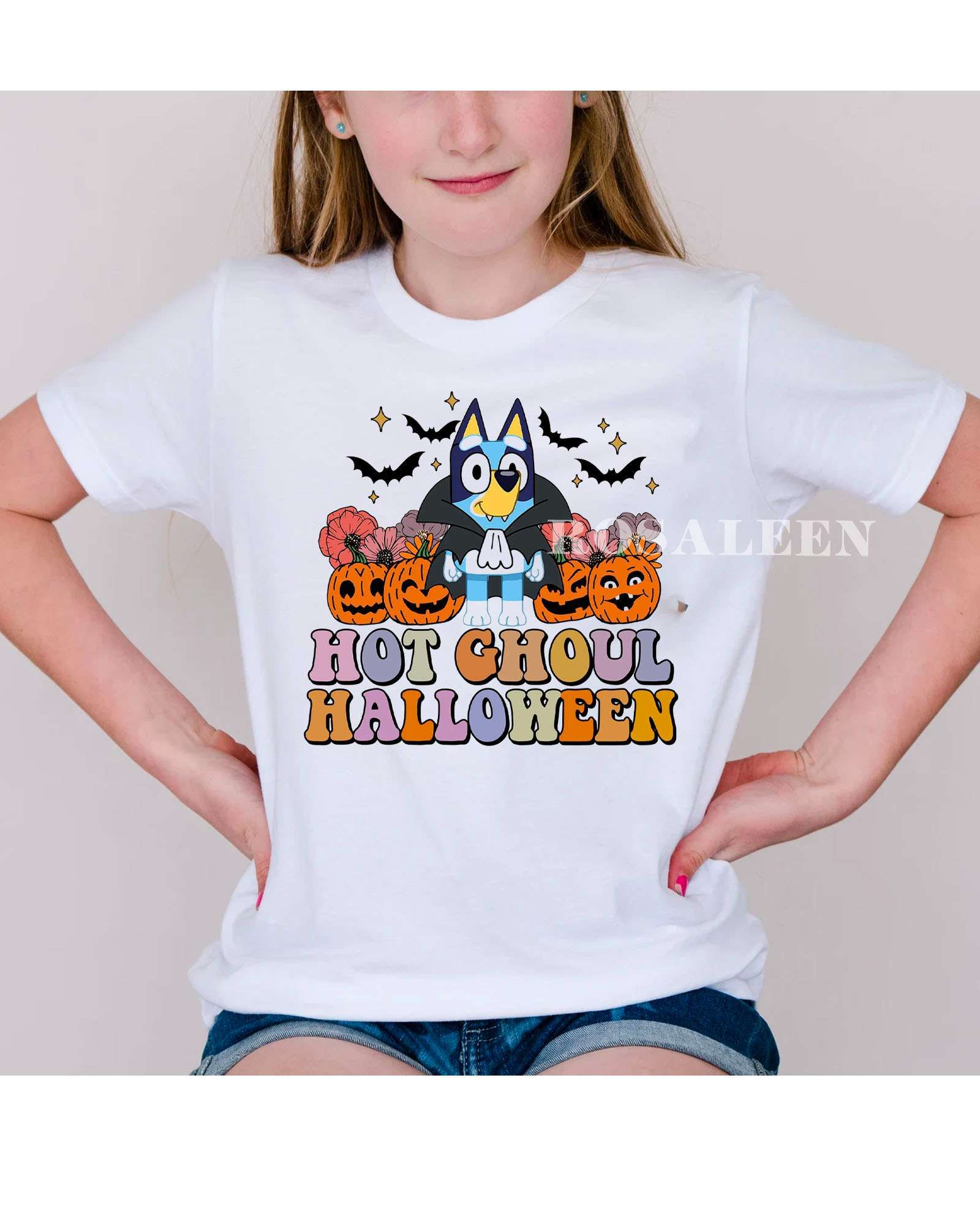 AVAILABLE Bluey Hot Ghoul Halloween Shirt Halloween Sweatshirt AVAILABLE Bluey Hot Ghoul Halloween Shirt Halloween Sweatshirt