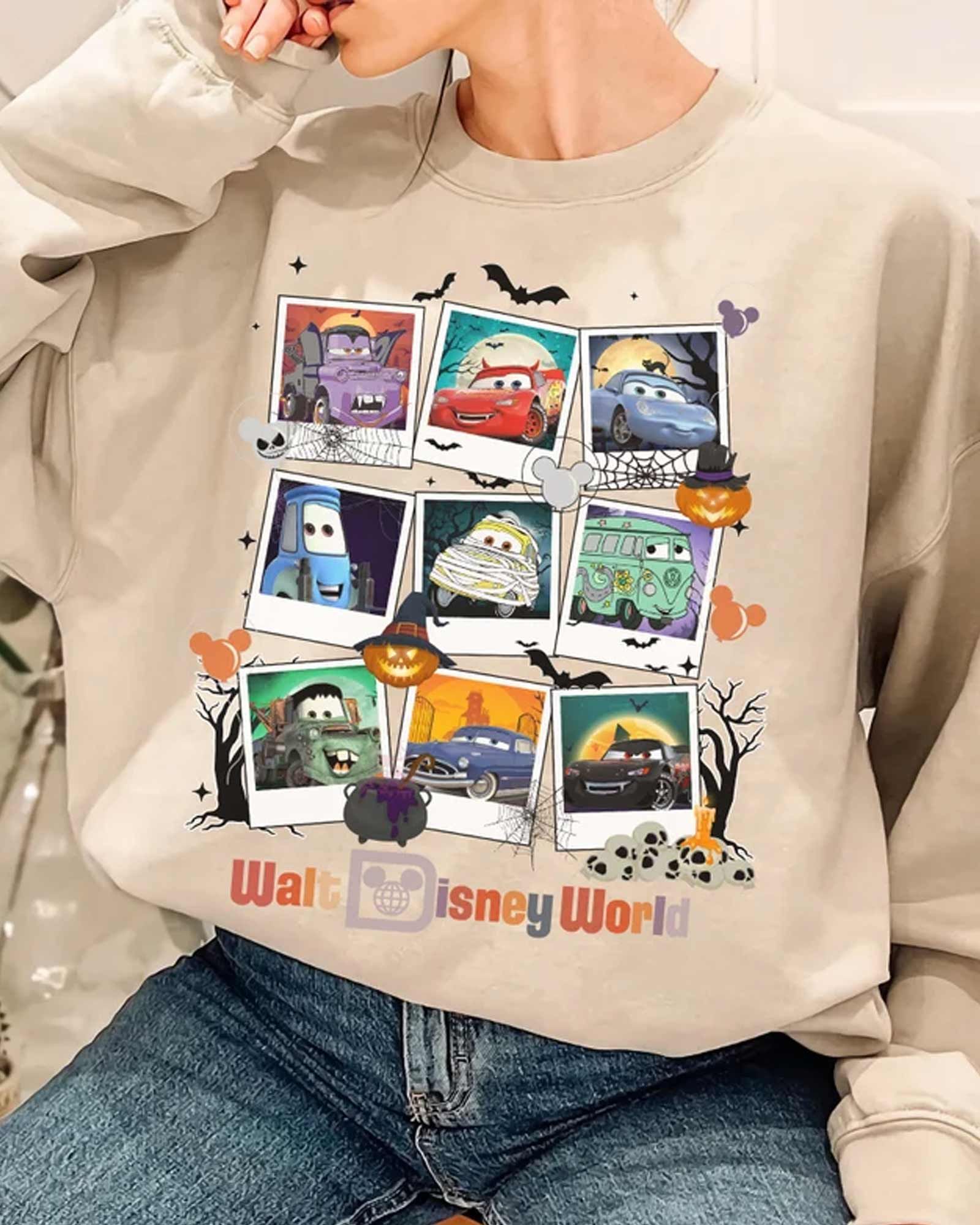 [AVAILABLE] Cars Mcqueen Halloween 2023 Shirt