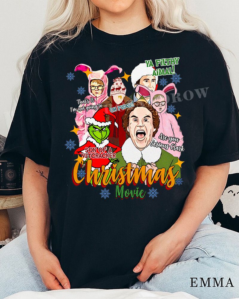 AVAILABLE Christmas Movie Christmas Sweatshirt AVAILABLE Christmas Movie Christmas Sweatshirt