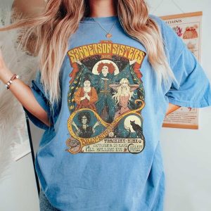 AVAILABLE Comfort Color Witch Sisters Vintage Style Halloween