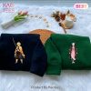 [AVAILABLE] Custom Nezuko and Zenitsu Embroidered Shirt