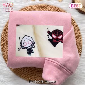 AVAILABLE Custom Peter and Gwen – Embroidered Shirt AVAILABLE Custom Peter and Gwen – Embroidered Shirt