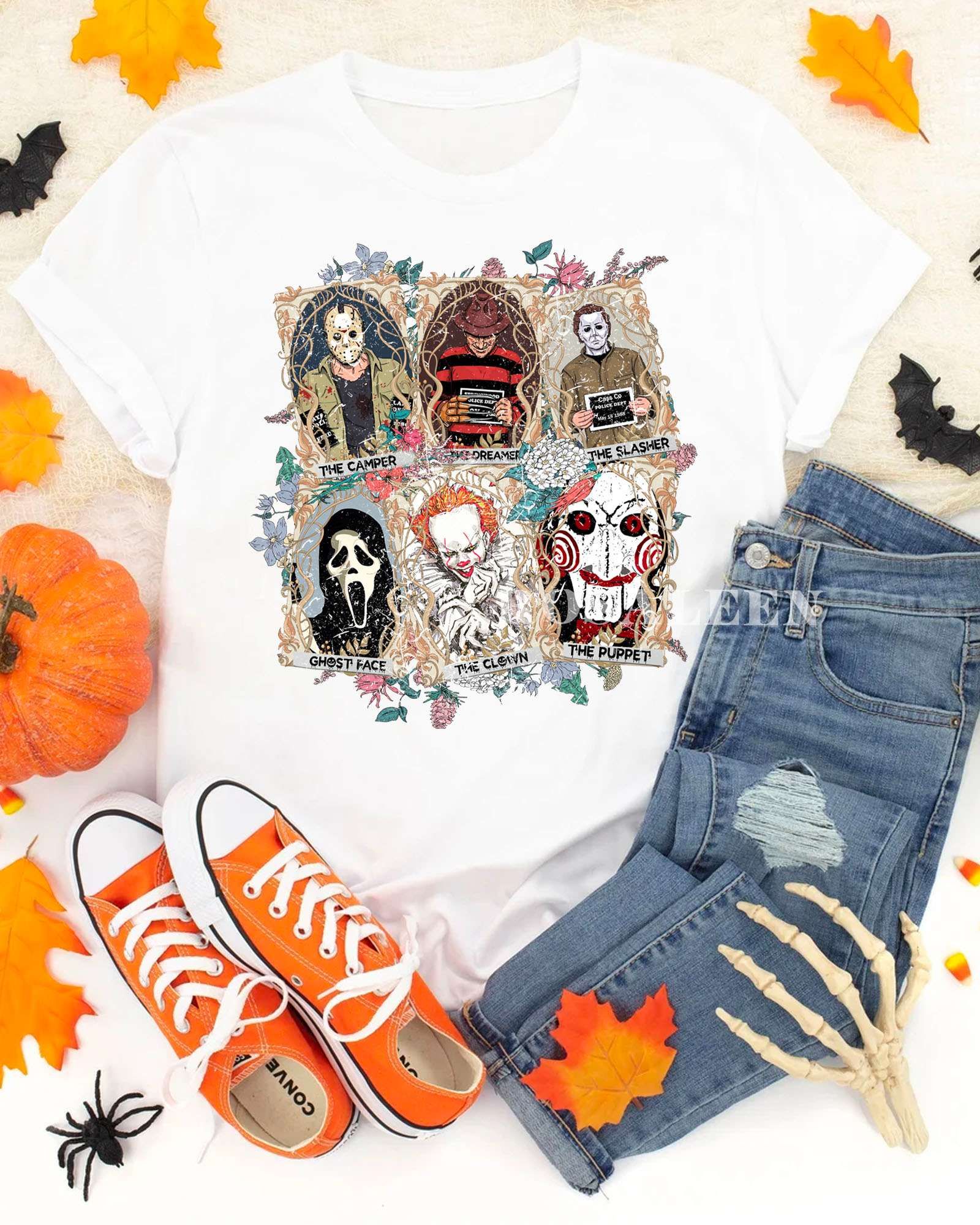 AVAILABLE Halloween Movie Tarot Card Sweatshirt TShirt AVAILABLE Halloween Movie Tarot Card Sweatshirt TShirt