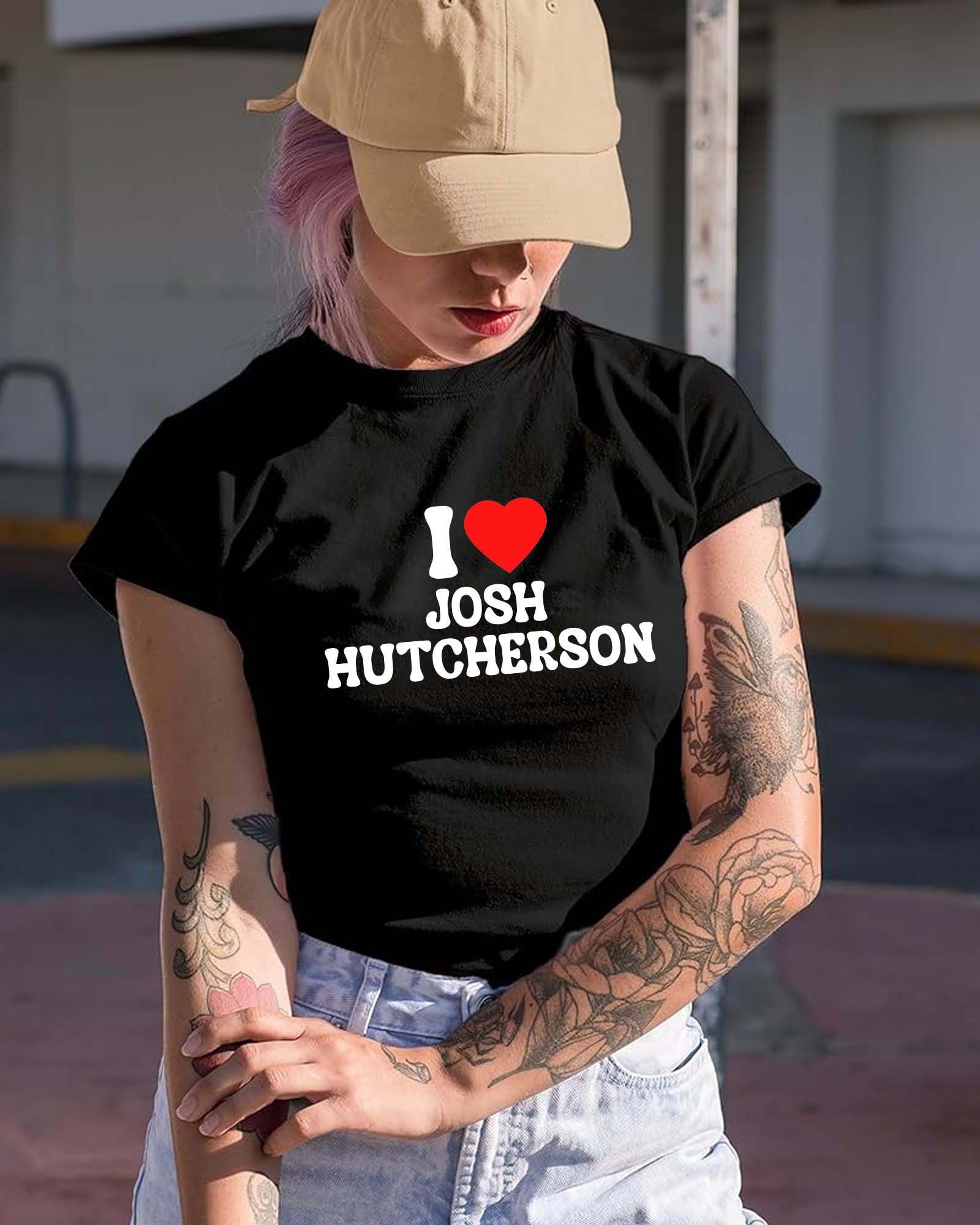 AVAILABLE I love Josh Hutcherson Shirt