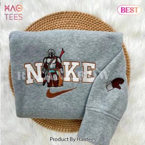 AVAILABLE Mandalorian and Baby Yoda – Embroidered Youth Sweatshirt