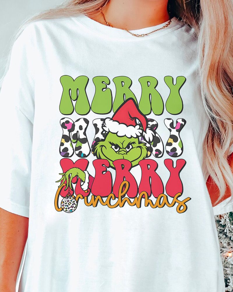 AVAILABLE Merry Grinchmas Christmas Shirt