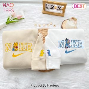 AVAILABLE Pooh and Eeyore- Embroidered Shirt