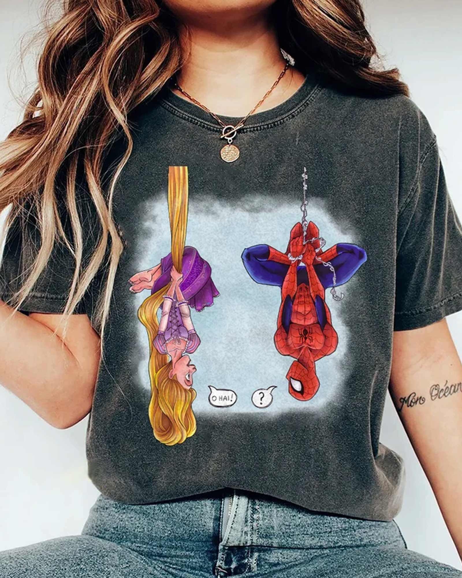 AVAILABLE Retro 90s Marvel Spider Man Shirt