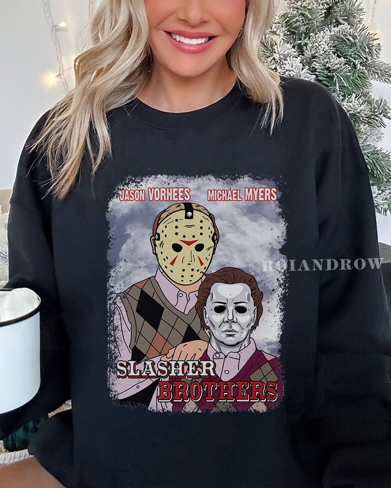 AVAILABLE Slasher Brother Halloween Shirt