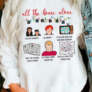 [BEST] All the home alone Christmas Sweatshirt