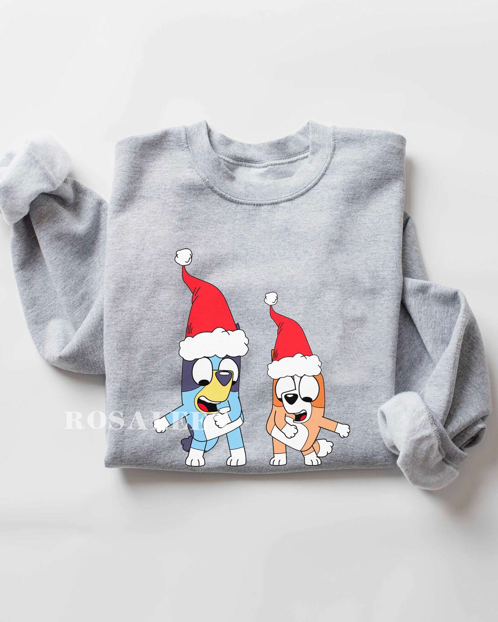 [BEST] Bluey and Bingo Christmas Kids Shirt