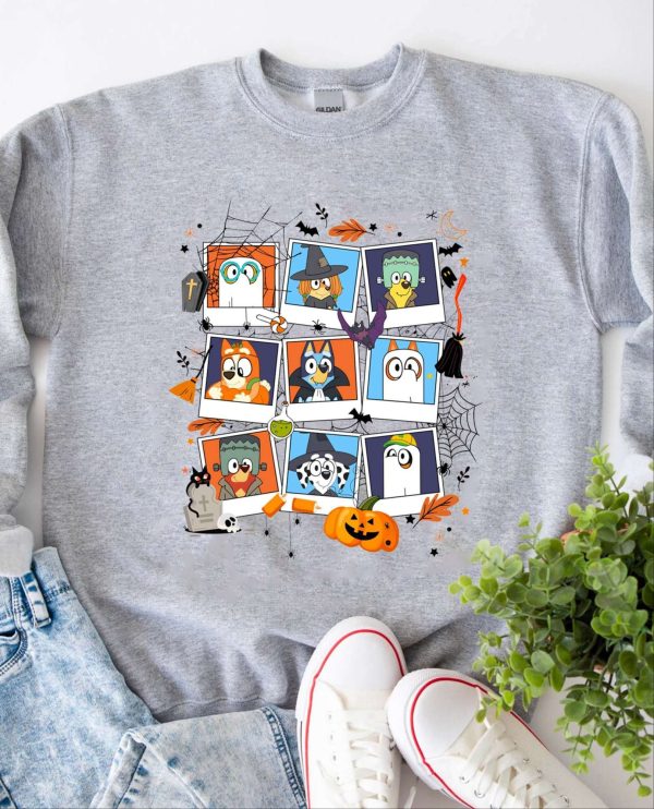 BEST Bluey And Friend Halloween Sweatshirt