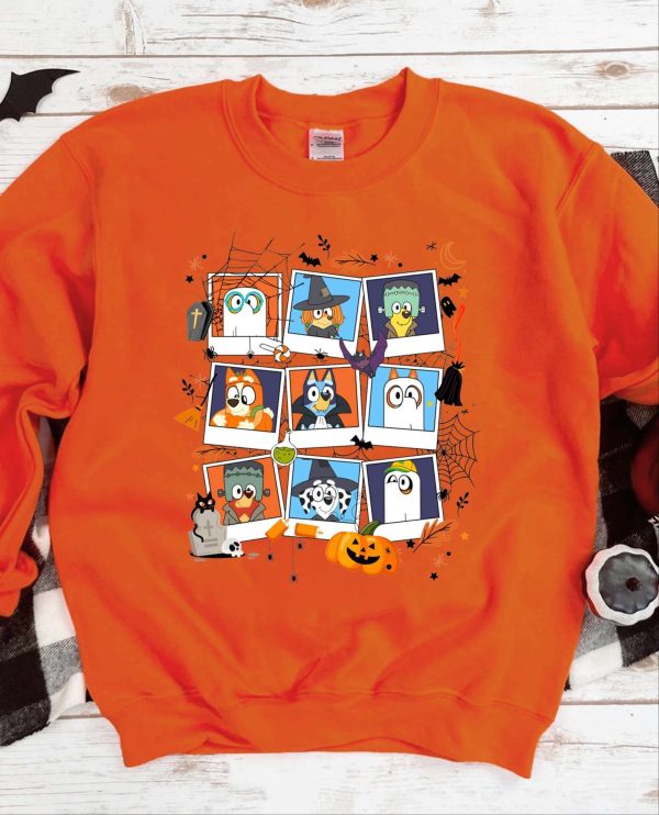 BEST Bluey And Friend Halloween Sweatshirt
