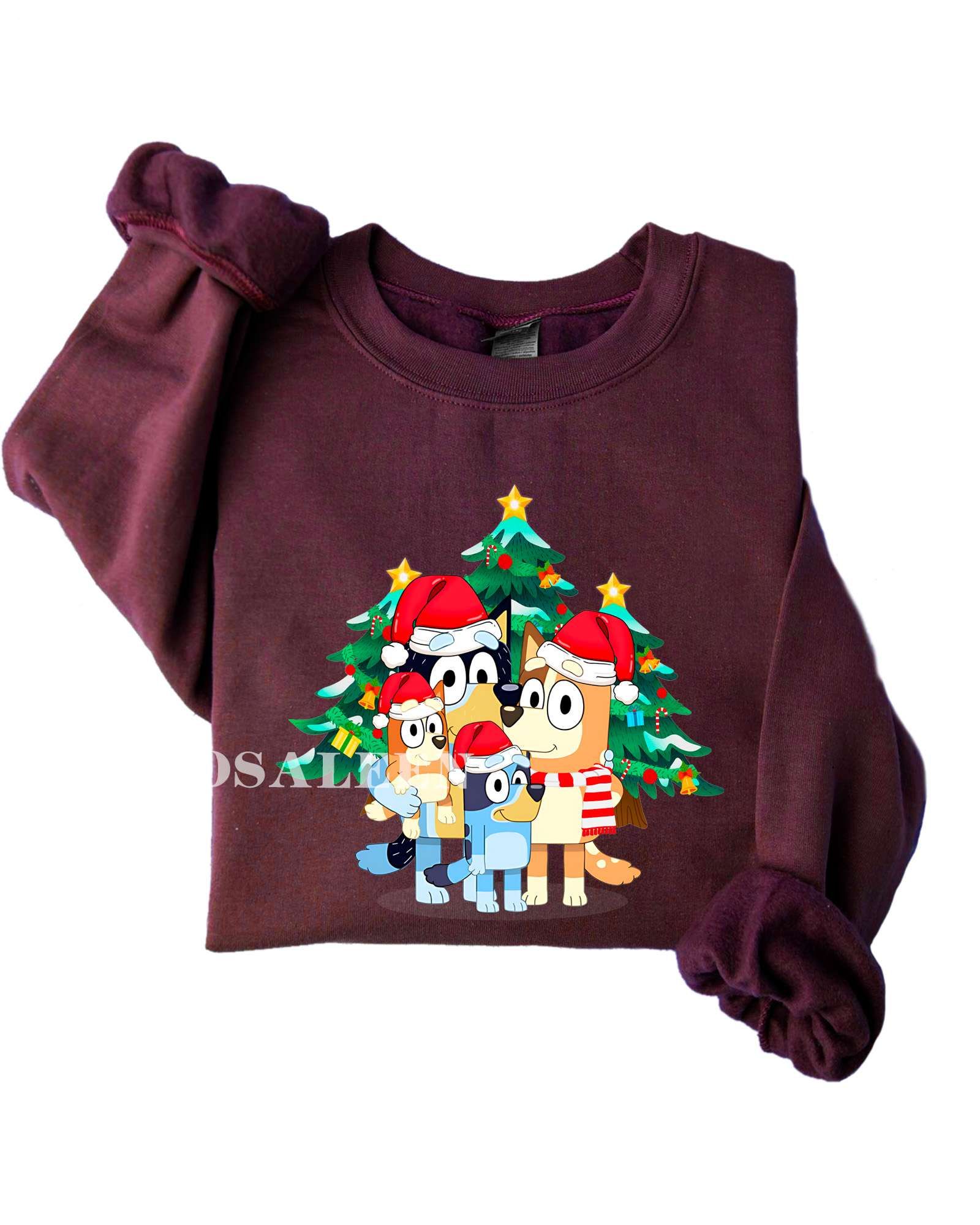 [BEST] Bluey Family Christmas Kids Shirt