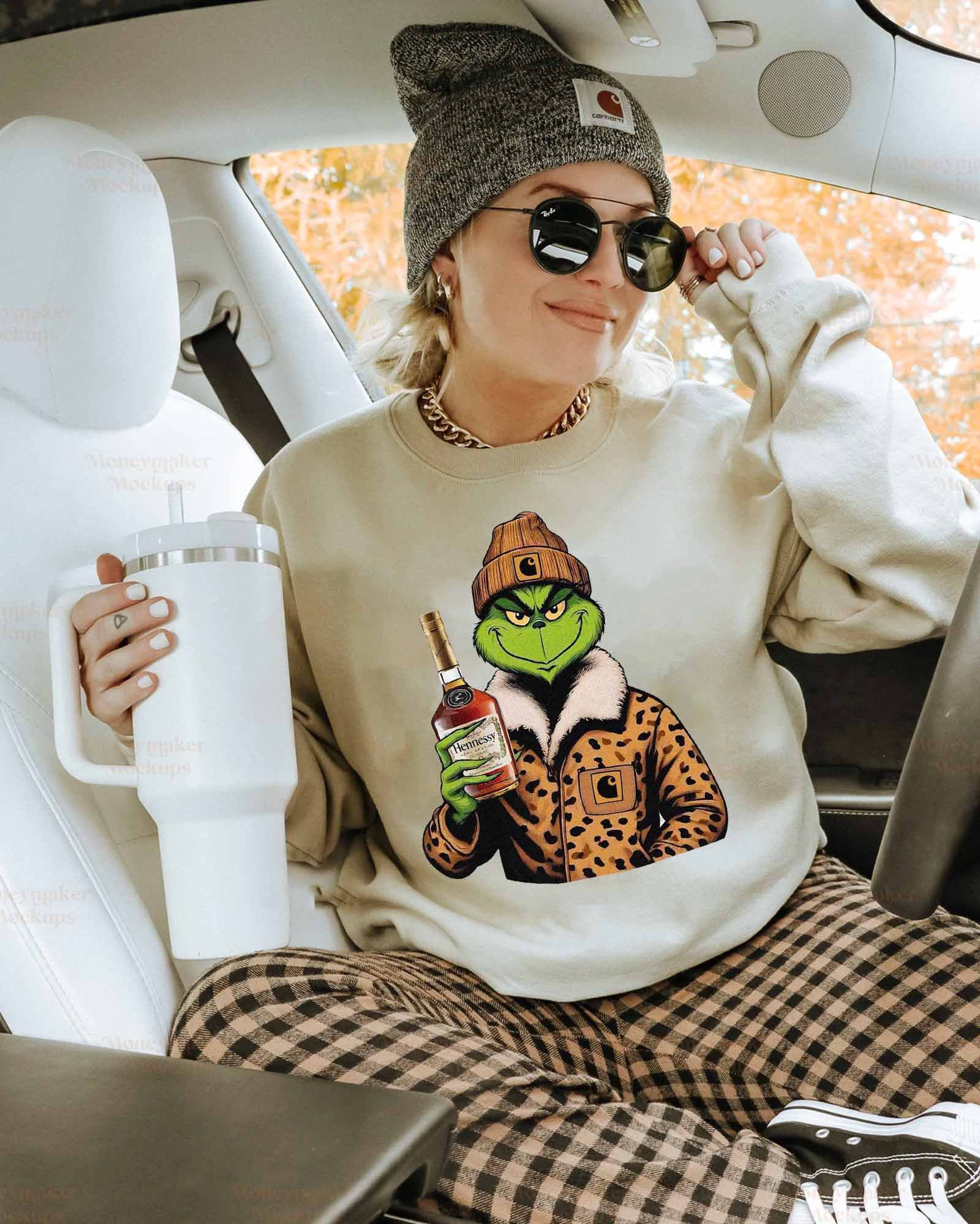 [BEST] Drunk Grinch Christmas Sweatshirt