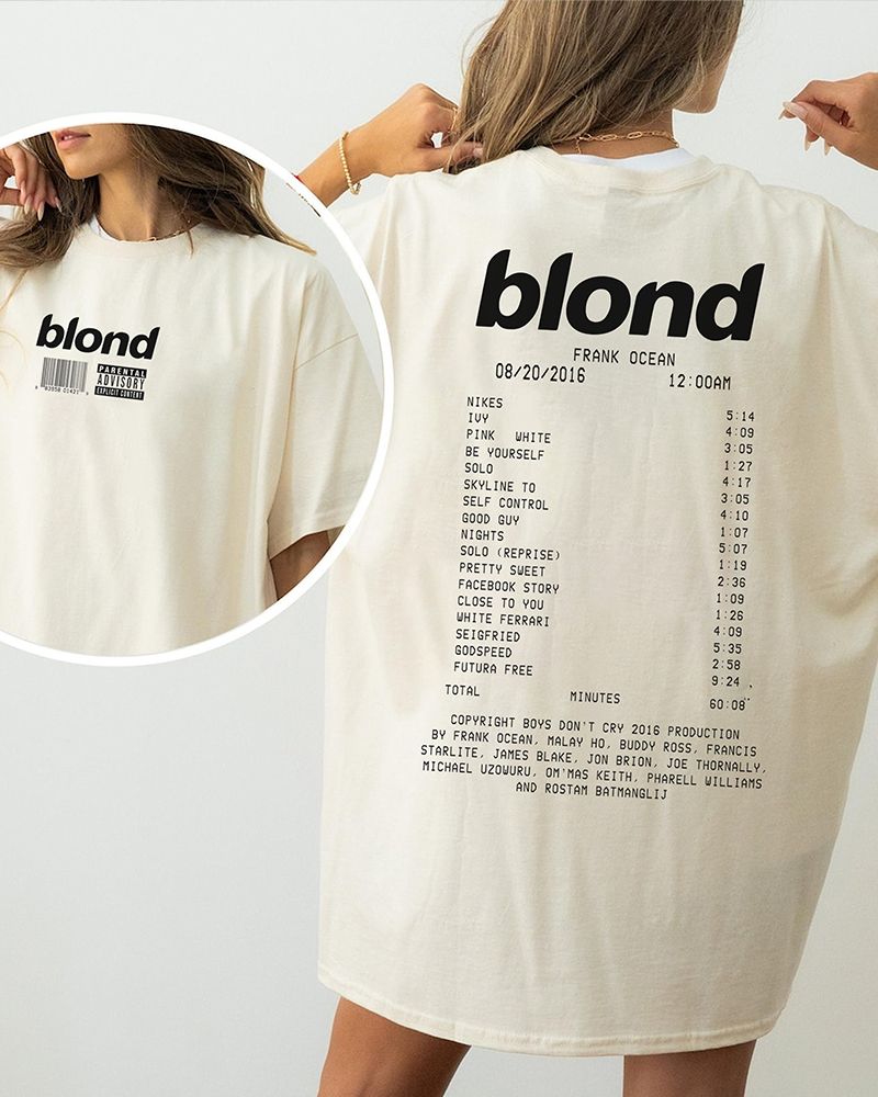 [BEST] Frank Ocean Blond Album Shirt