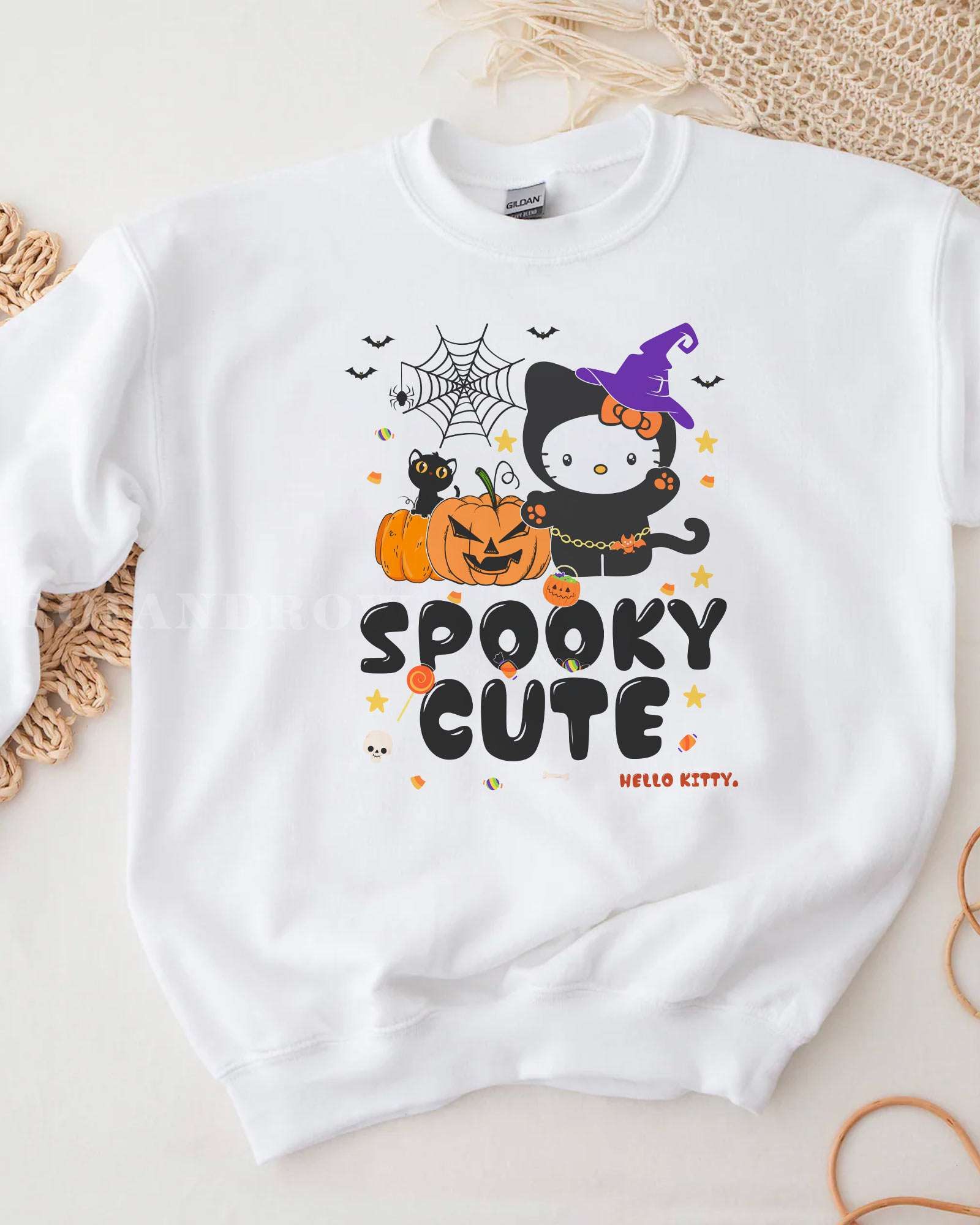 [BEST] Halloween Hello Kitty Spooky Cute Shirt