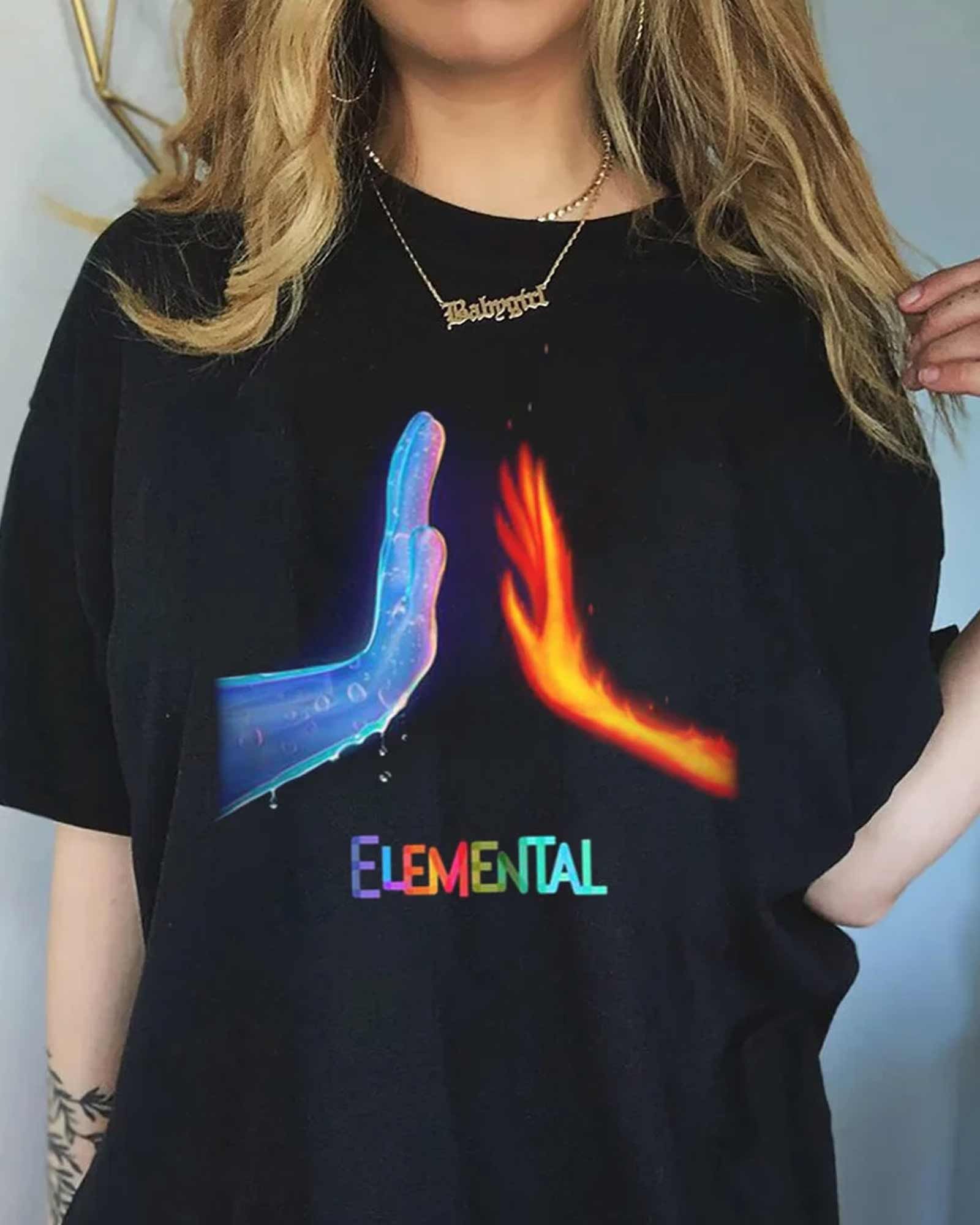 BEST Hand Touch Elemental Shirt BEST Hand Touch Elemental Shirt