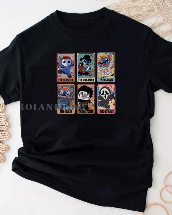 BEST Horror Tarot Of Stitch Kids Shirt