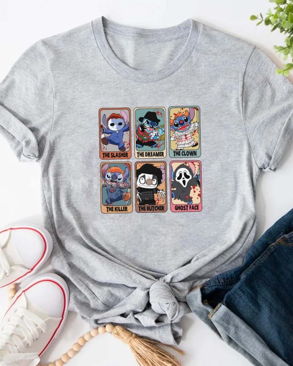 BEST Horror Tarot Of Stitch Kids Shirt