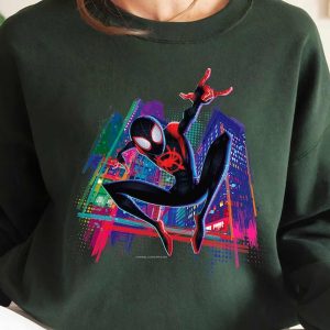 BEST Miles Morales Graffiti City Spider Man Shirt