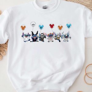 BEST Stitch Horror Halloween Sweatshirt, T-Shirt