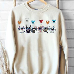 BEST Stitch Horror Halloween Sweatshirt, T-Shirt