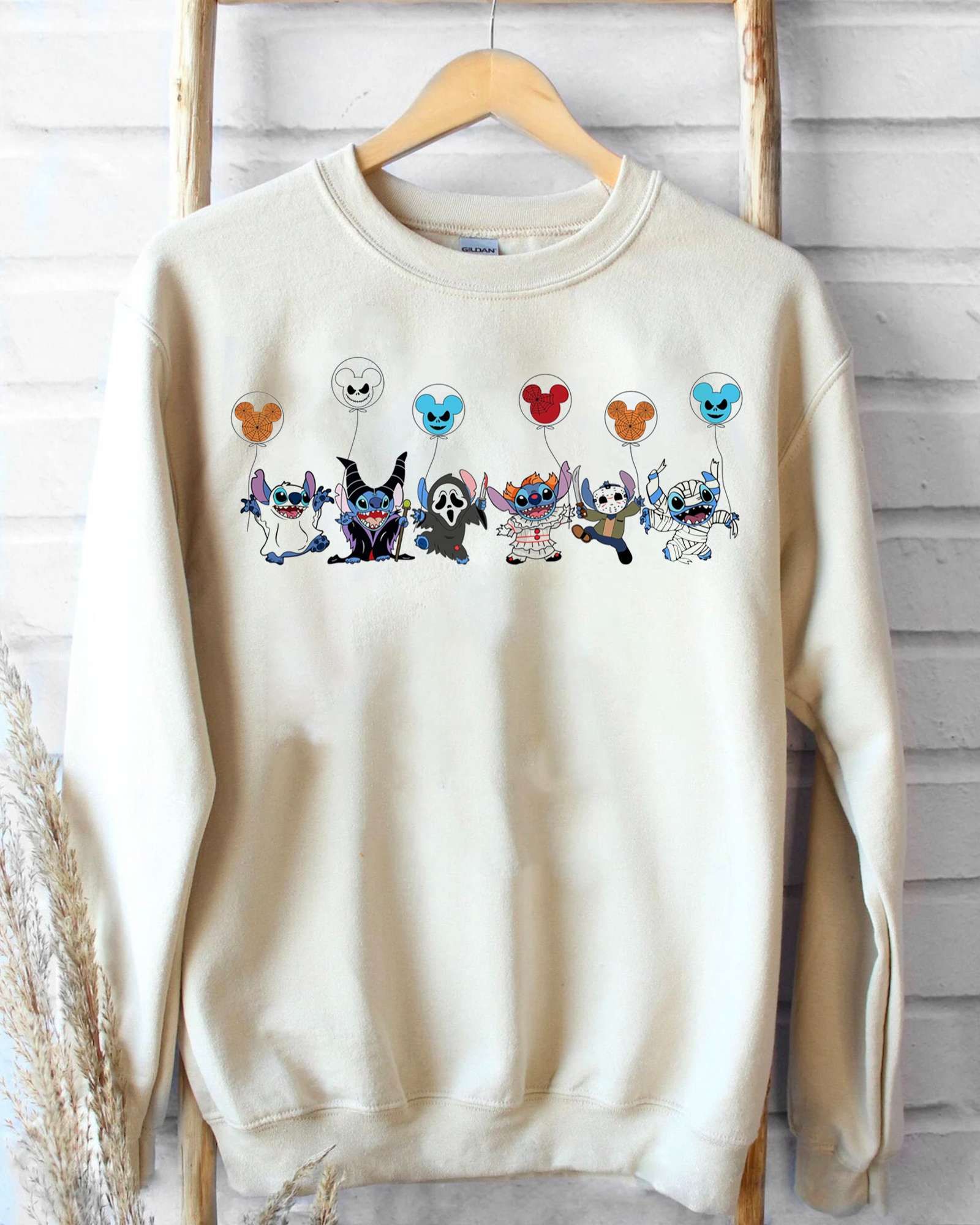 BEST Stitch Horror Halloween Sweatshirt, T-Shirt BEST Stitch Horror Halloween Sweatshirt, T-Shirt