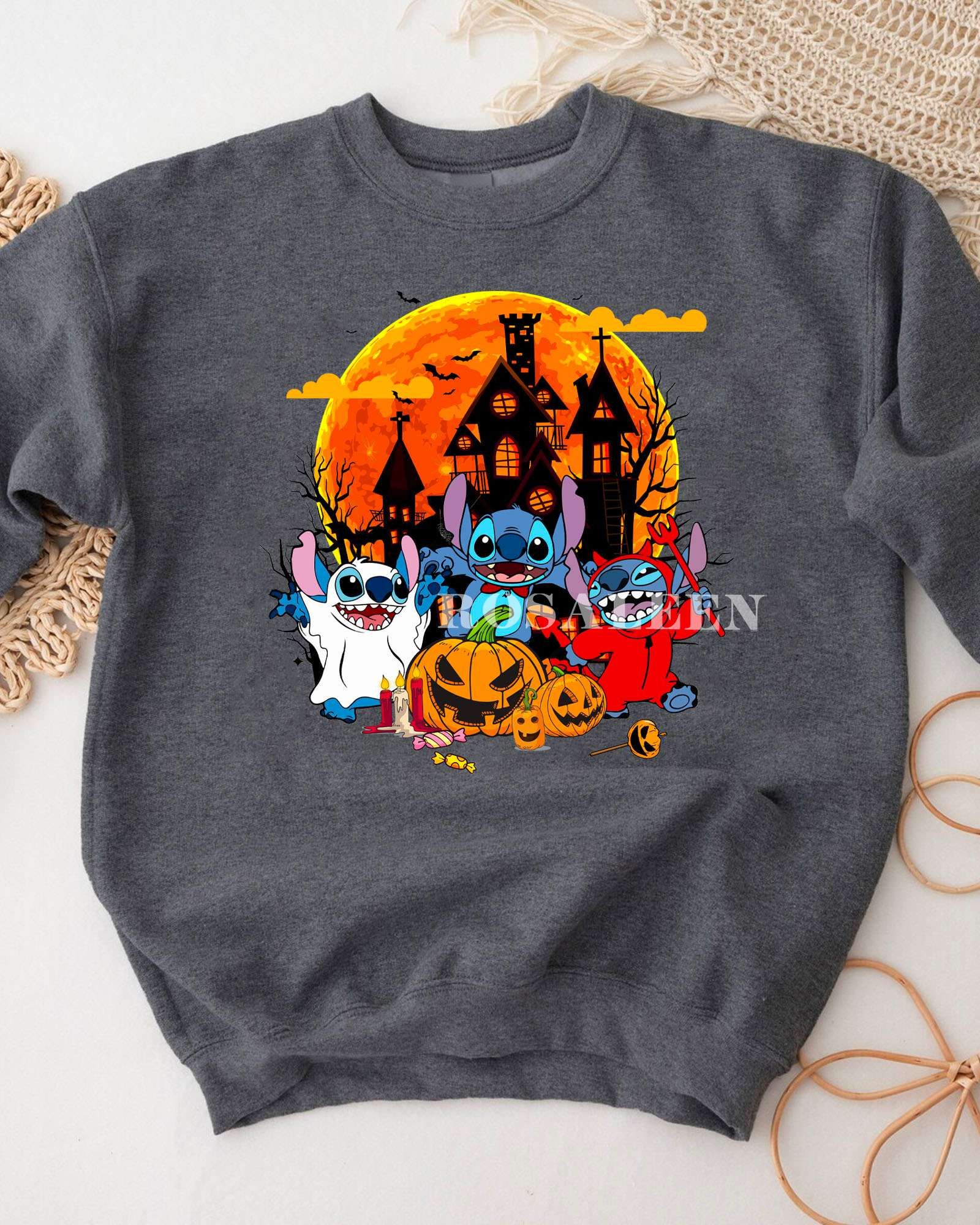 [BEST] Trick or Treat Stitch Halloween Sweatshirt, T-Shirt