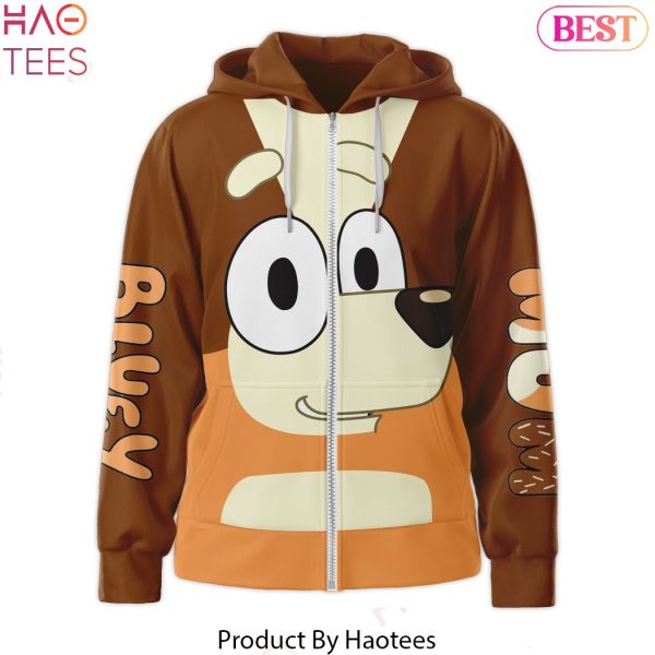 Bluey Mom Is The Best Love You Hoodie
