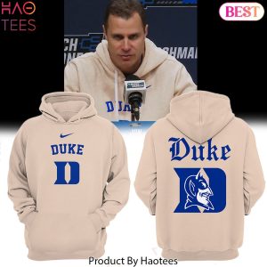 Duke Blue Devils Men Basketbal Logo Hoodie