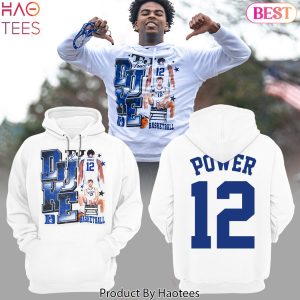 Duke Blue Devils TJ Power 12 Men Basketbal Hoodie