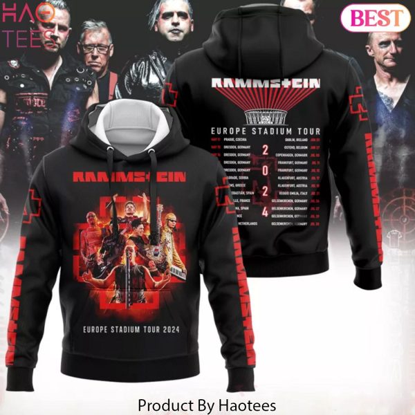 Europe Stadium Tour 2024 Rammstein Hoodie