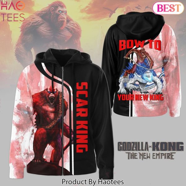 Godzilla x Kong The New Empire Bow To Your New King Hoodie
