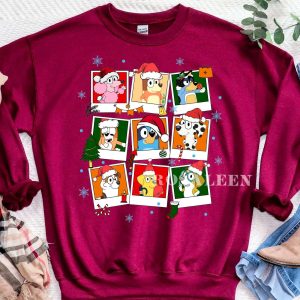 HOT Bluey and Friend Christmas Sweatshirt, T-Shirt