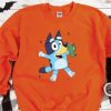 HOT Bluey Here To Get Candy Halloween Sweatshirt